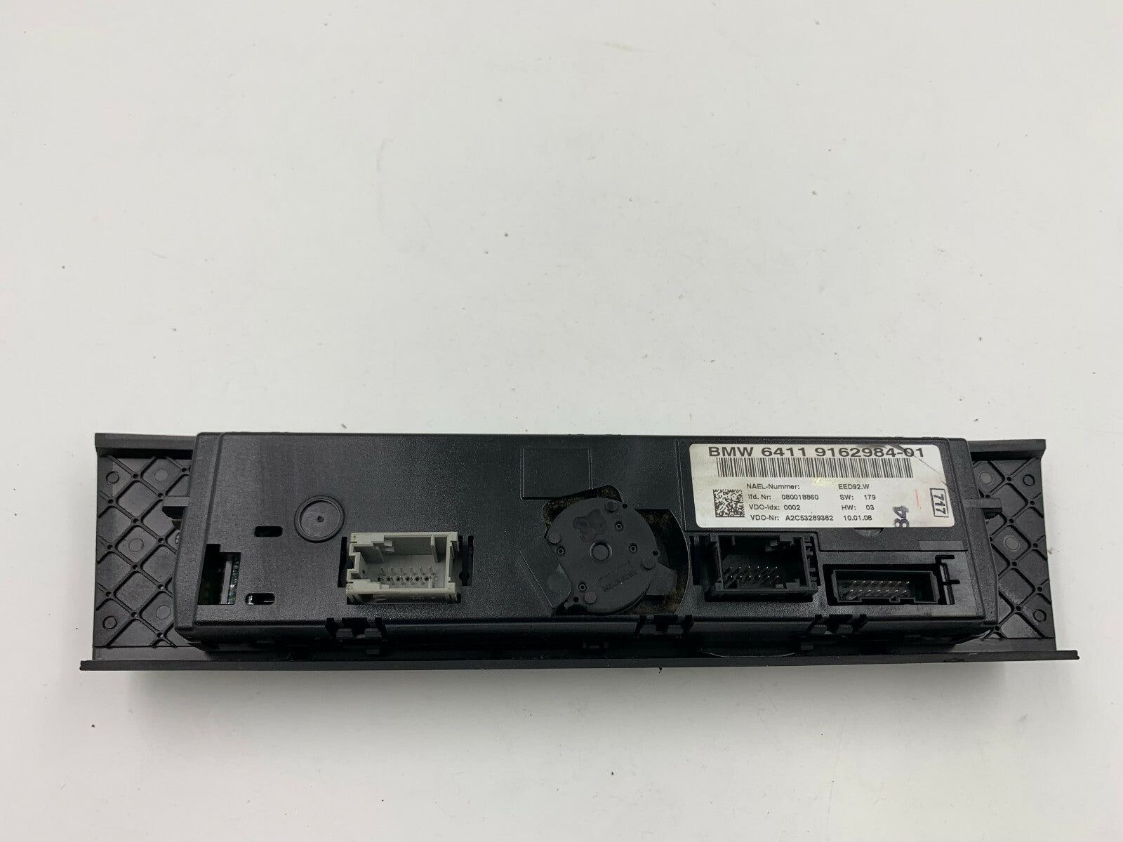 2007-2010 BMW 335i Coupe AC Heater Climate Control Unit OEM B02B20006