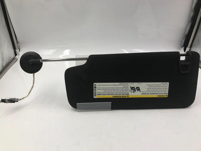 2010-2017 Chevrolet Equinox Passenger Sun Visor Black Illumination OEM B03B32041