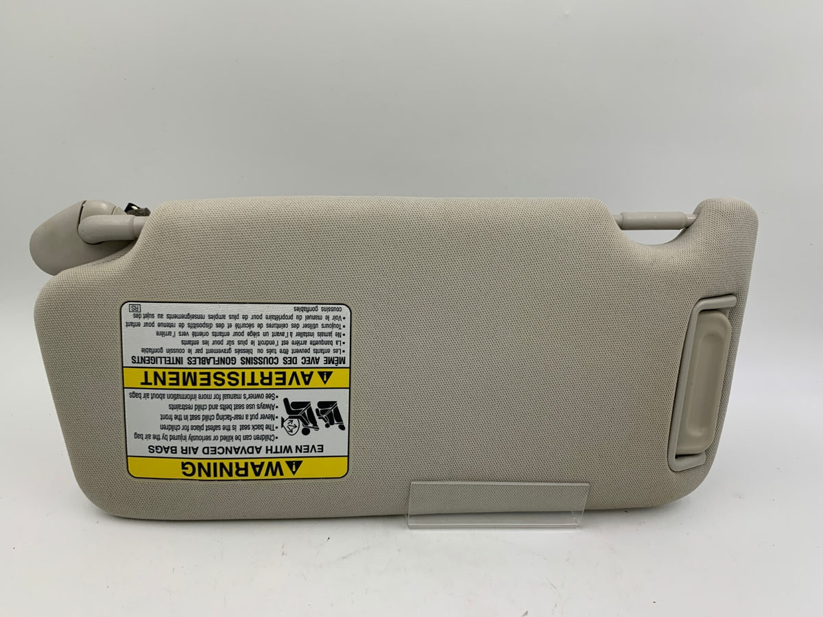 2010-2014 Subaru Legacy Passenger Sun Visor Gray Illuminated OEM D01B43010