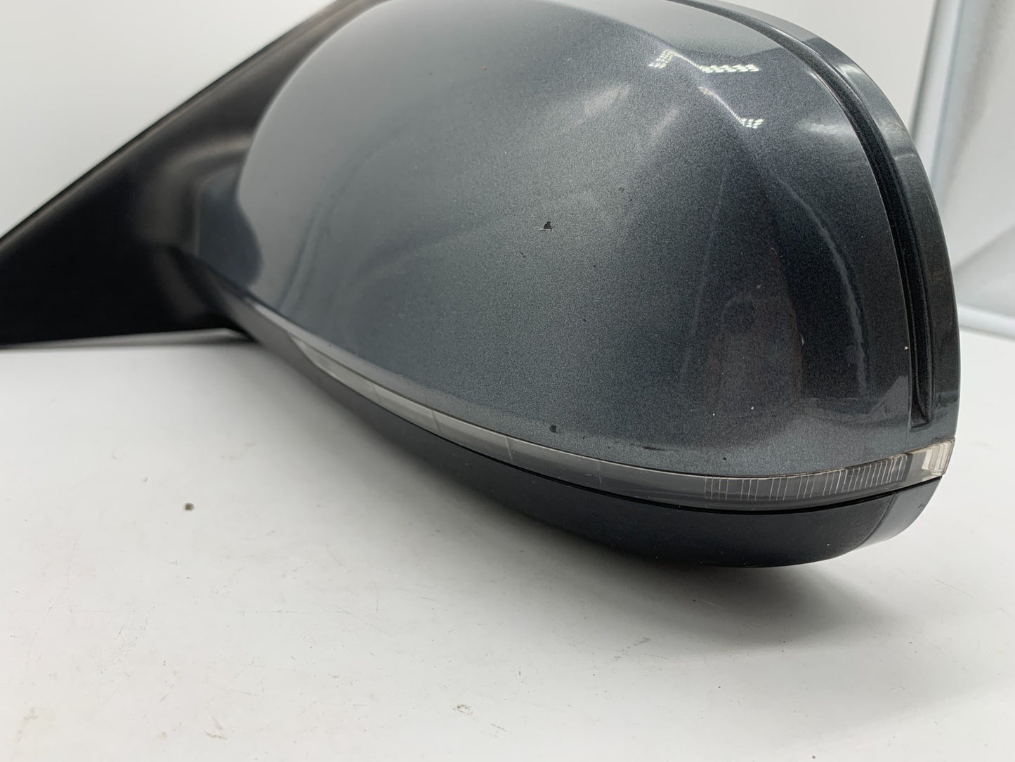 2010-2016 Audi A4 Driver Side View Power Door Mirror Gray OEM