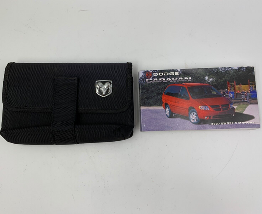2007 Dodge Caravan Owners Manual with Case OEM B01B04045