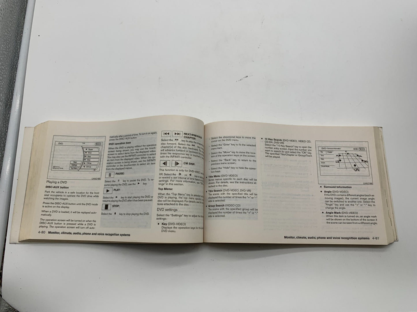 2014 Infiniti QX60 QX 60 Owners Manual Set with Case OEM A03B24050