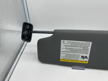 2011-2014 Ford F150 Passenger Sun Visor Sunvisor Gray OEM C03B32005