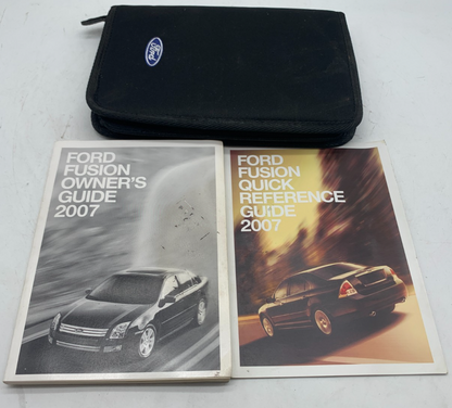 2007 Ford Fusion Owners Manual Set with Case OEM A03B07009