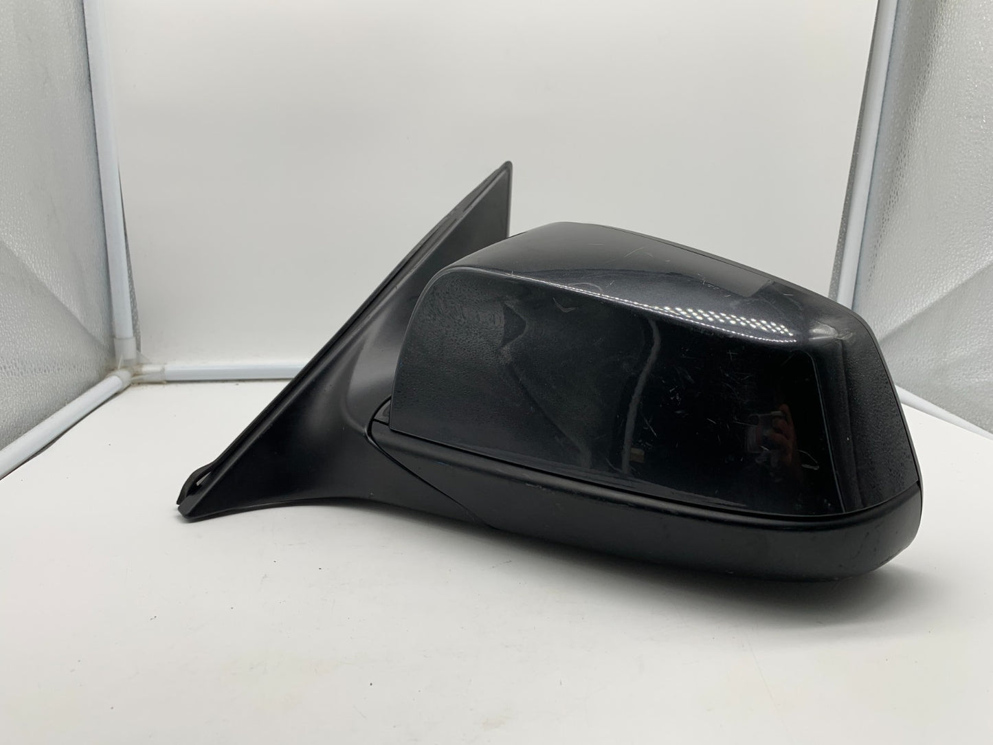 2011-2012 BMW 740i Driver Side View Power Door Mirror Black OEM C04B62022