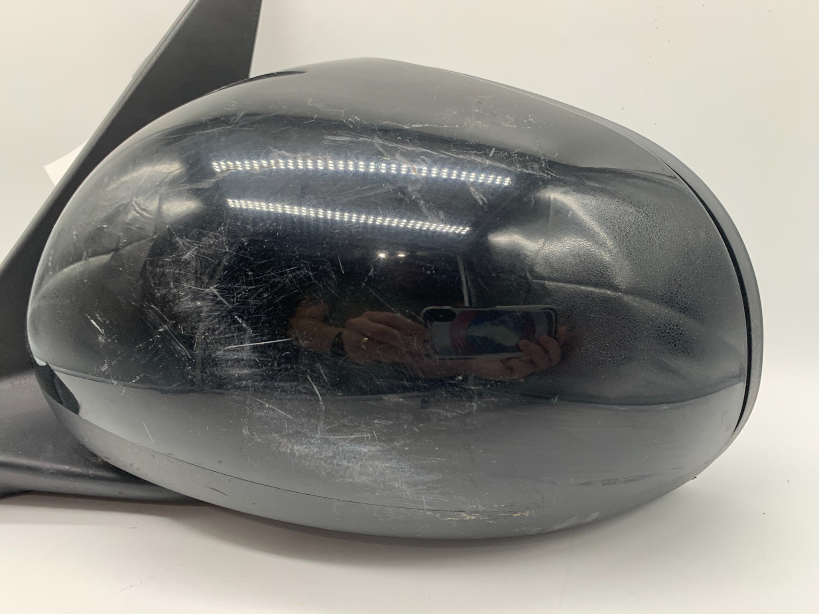 2014-2017 Fiat 500 Driver Side View Power Door Mirror Black OEM B02B55003