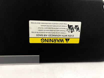 2014-2019 Kia Soul Passenger Sun Visor Illuminated Black OEM D03B15025