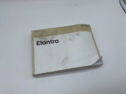 2018 Hyundai Elantra Owners Manual OEM B02B16009