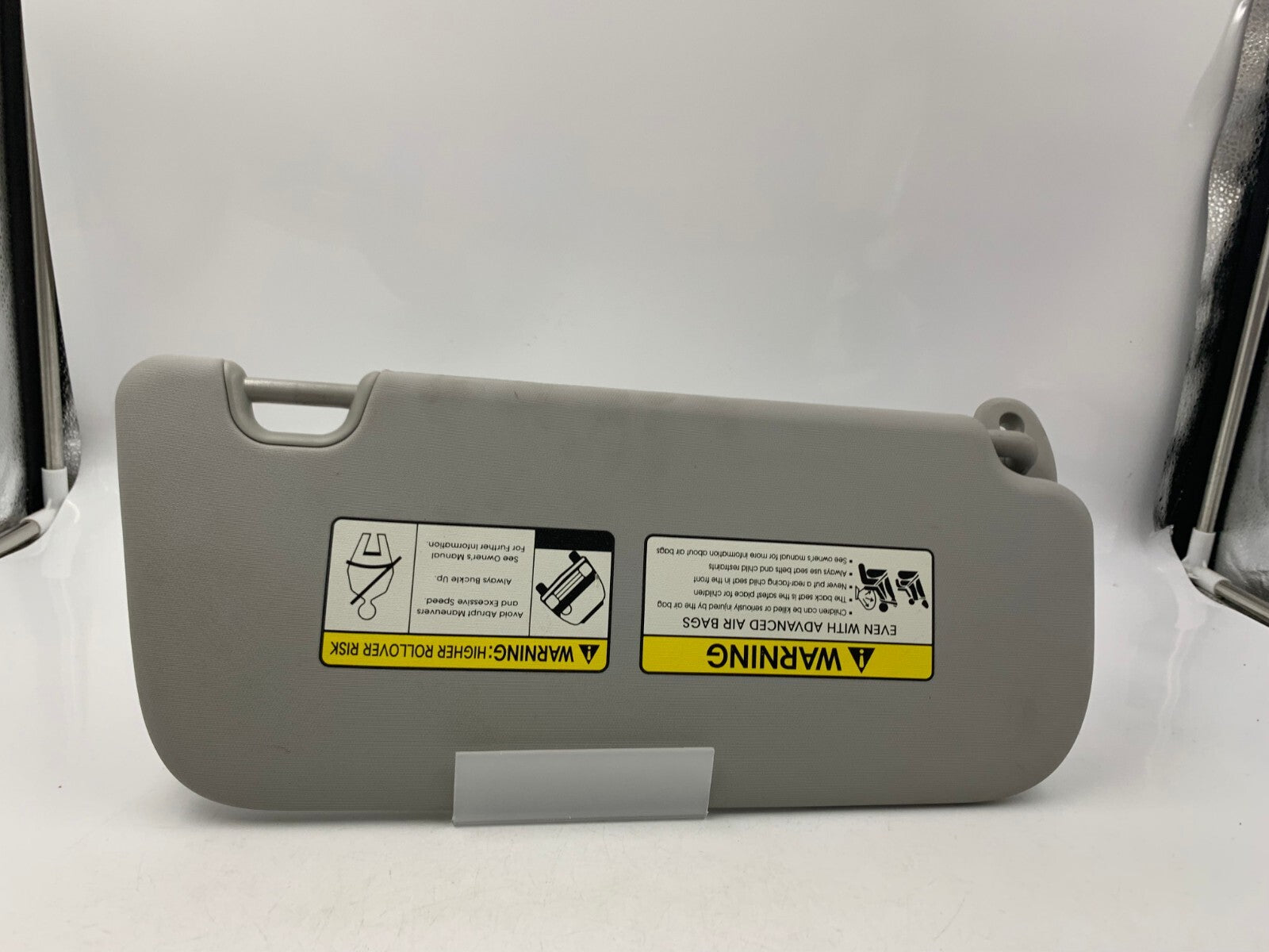 2014-2019 Kia Soul Driver Sun Visor Gray OEM B02B44022