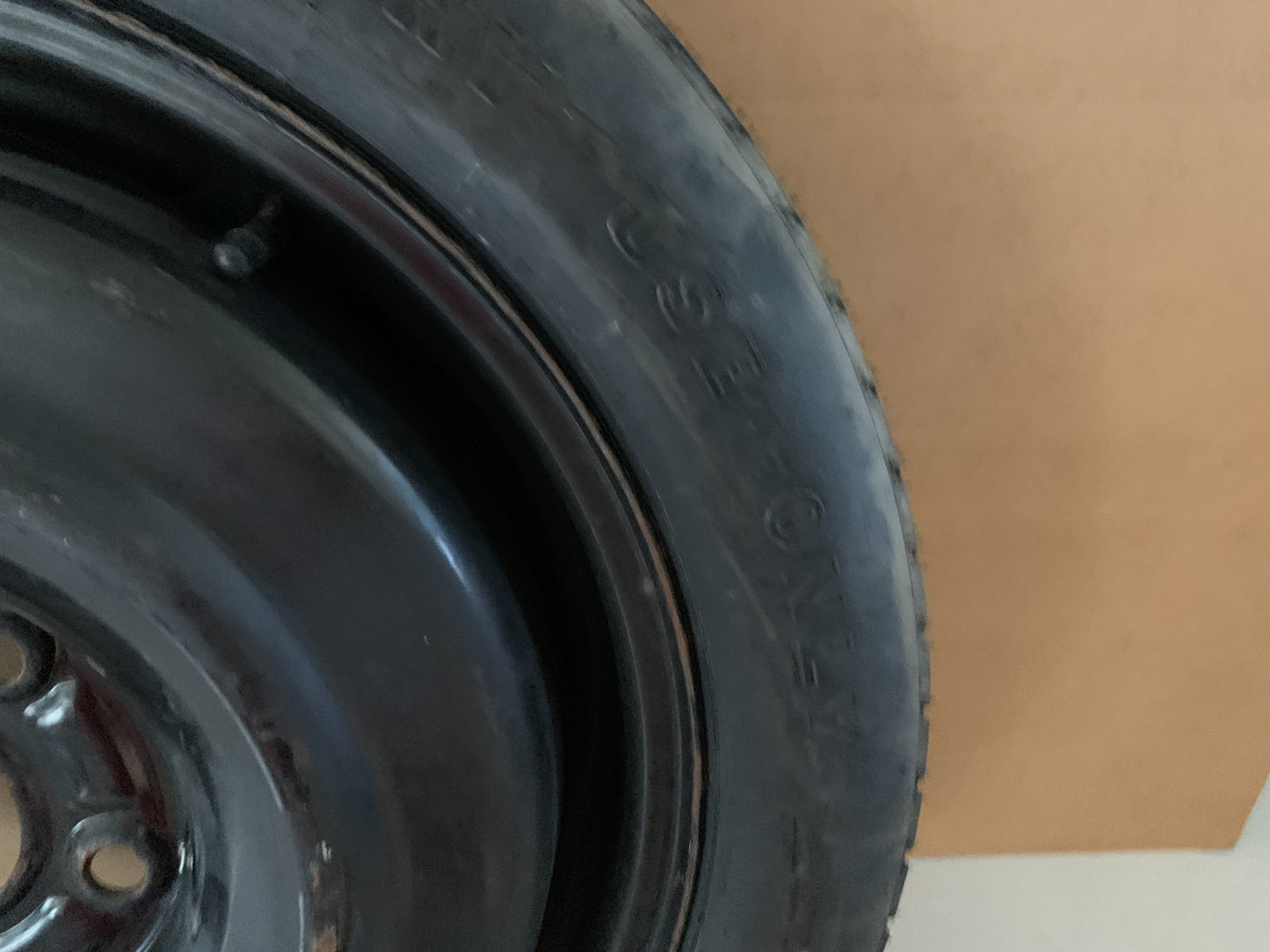 2012-2016 Chrysler Town & Country 17" Spare Tire Compact Donut T145/80D17