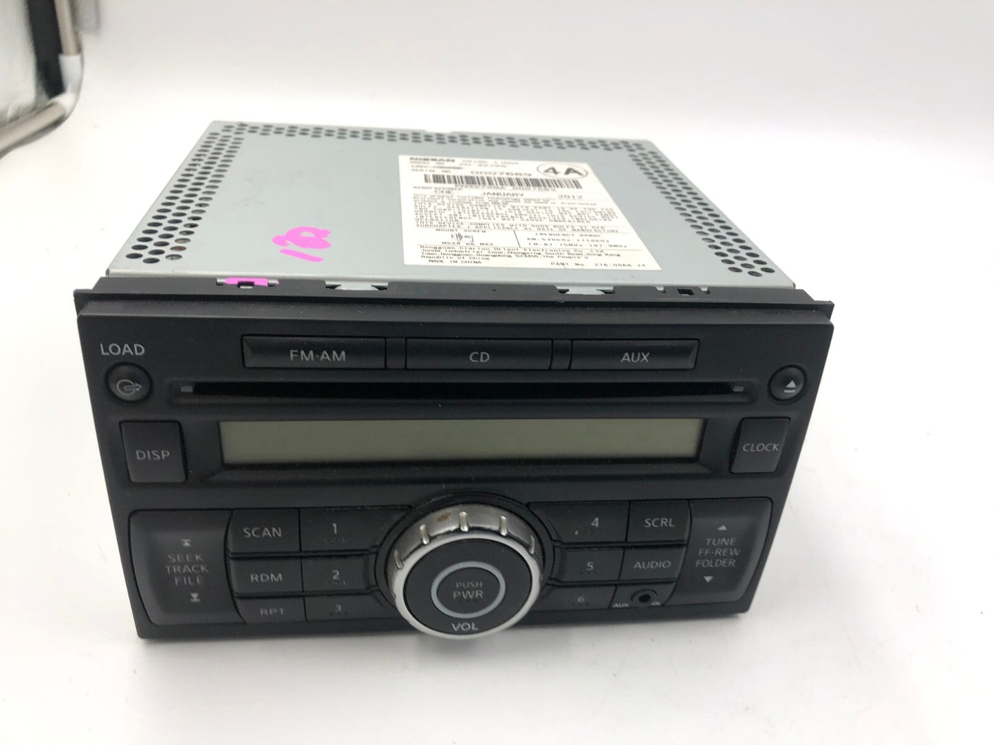 2011-2013 Nissan Quest AM FM Radio CD Player Receiver OEM C03B53017