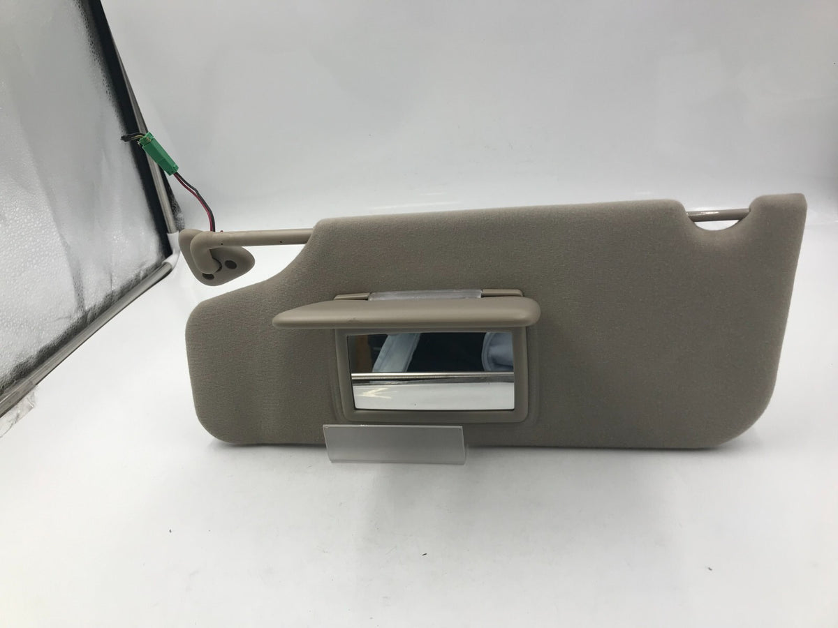 2008-2009 Mercury Sable Driver Sun Visor Sunvisor Gray Illuminated OEM D02B29042