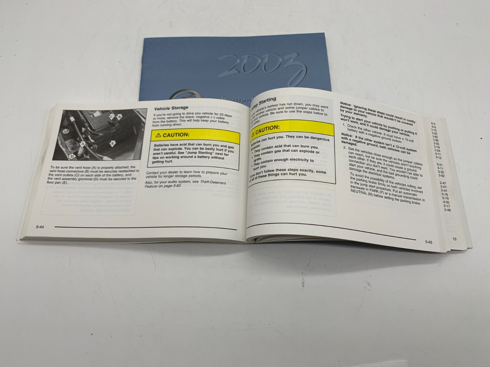 2003 Buick LeSabre Owners Manual OEM B01B24012