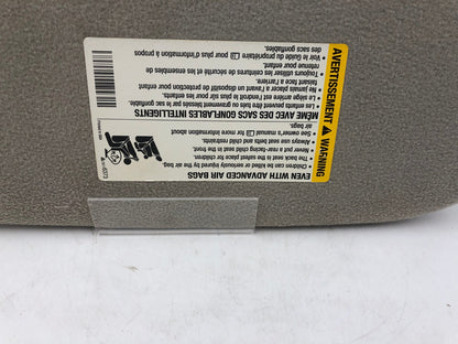 2005-2007 Buick Envoy Passenger Sun Visor Gray OEM D04B44059