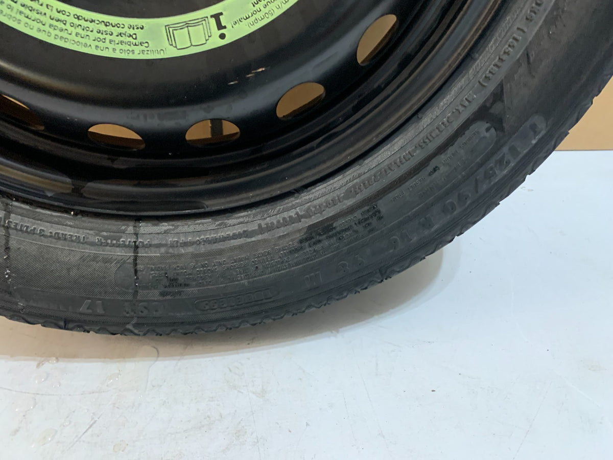 2013 Mercedes Benz C250 16" Spare Tire Wheel Compact Donut T125/90R17
