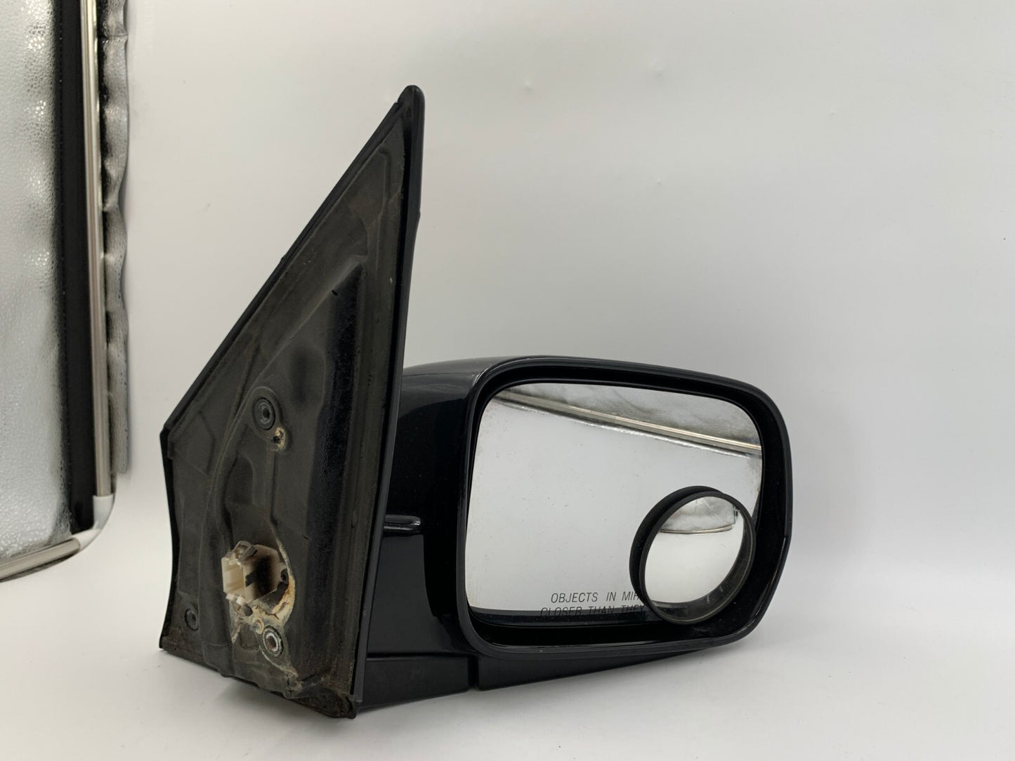 2003-2008 Honda Pilot Passenger Side View Power Door Mirror Black OEM A01B23007