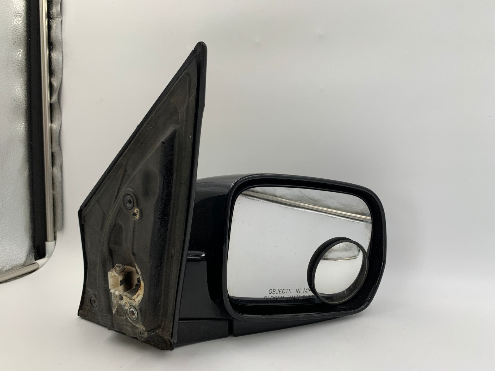 2003-2008 Honda Pilot Passenger Side View Power Door Mirror Black OEM A01B23007