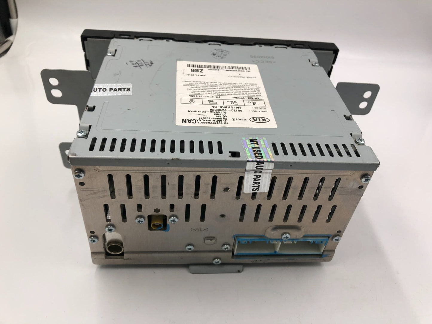 2016-2017 Kia Rio AM FM CD Player Radio Receiver OEM A02B15054