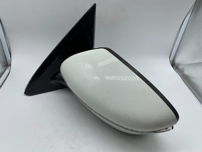 2017 Nissan Pathfinder Driver Side Power Door Mirror White OEM C02B06008