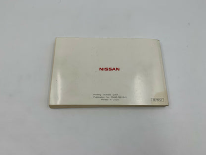 2008 Nissan Sentra Owners Manual Set with Case OEM D02B61006