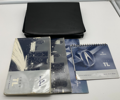 2005 Acura TL Owners Manual Set with Case OEM E04B02002