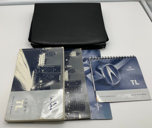 2005 Acura TL Owners Manual Set with Case OEM E04B02002
