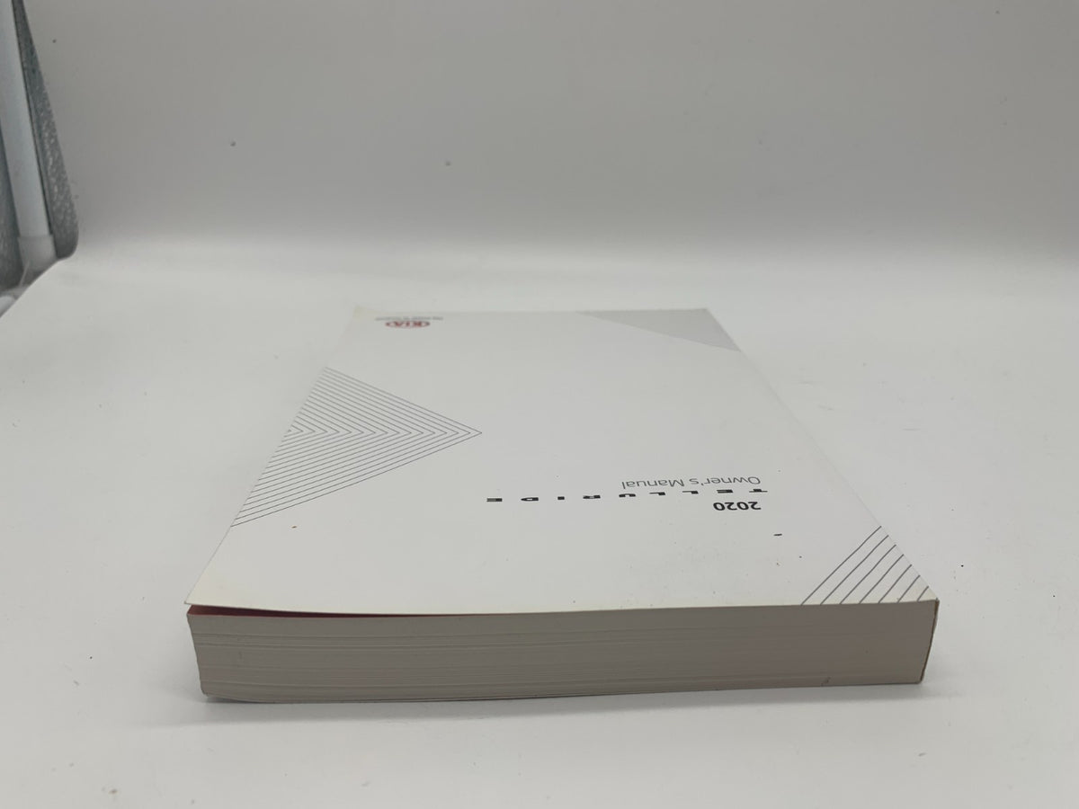2020 Kia Telluride Owners Manual Set with Case OEM A02B36014