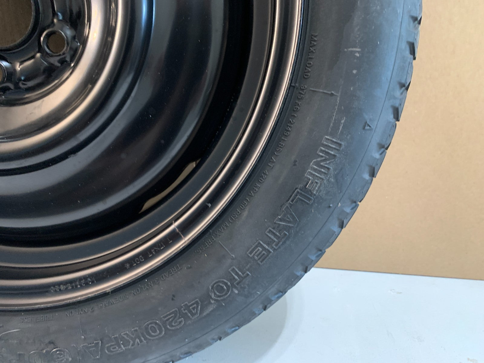 2014-2018 Subaru Forester 17" Spare Tire Compact Donut T145/80D17