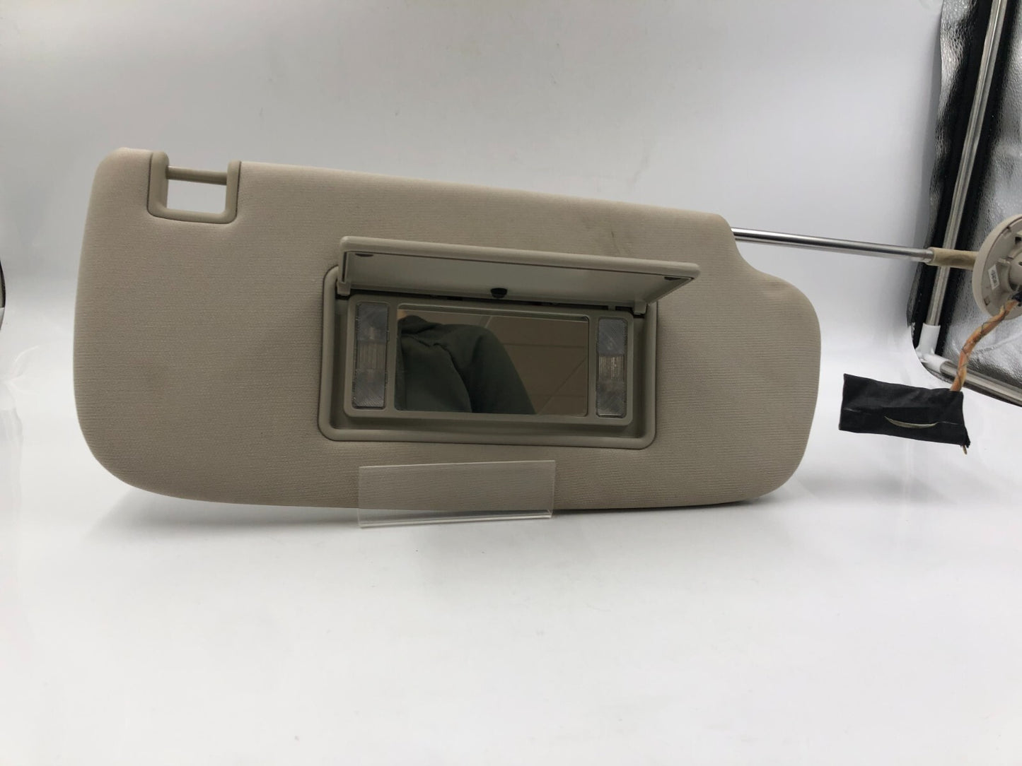 2011-2013 Jeep Grand Cherokee Passenger Sun Visor Gray Illuminated OEM C03B67012