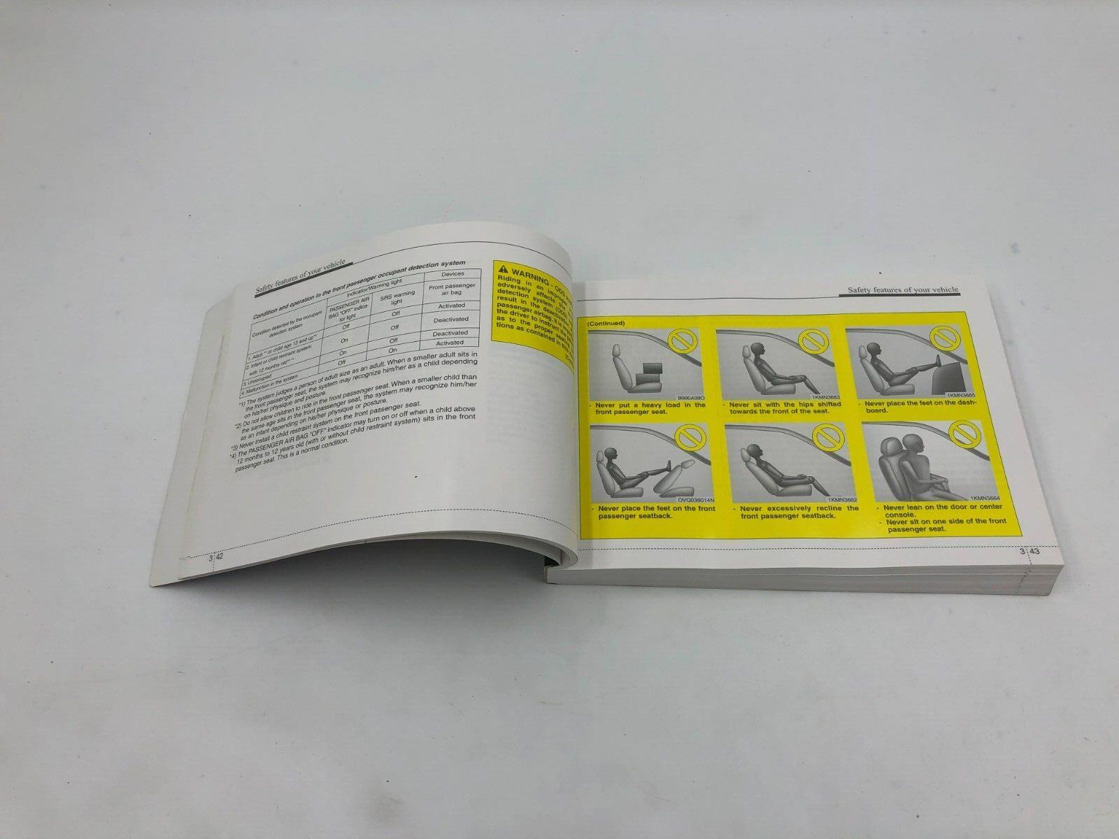 2013 Kia Optima Owners Manual OEM C04B26076