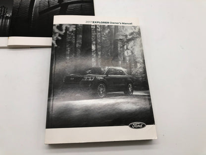 2017 Ford Explorer Owners Manual Set with Case OEM D01B18074