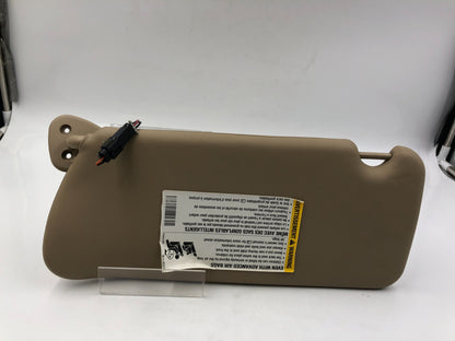2004-2009 Cadillac SRX Passenger Sun Visor Beige Illuminated OEM A02B14092