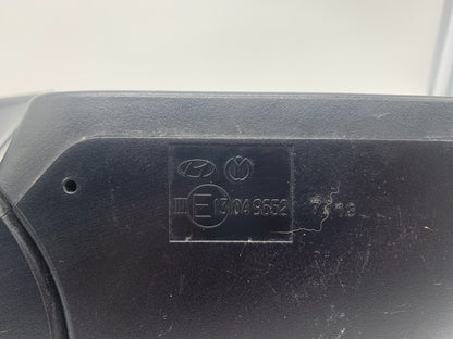2016-2018 Hyundai Tucson Passenger Side View Power Door Mirror Black BSA OEM