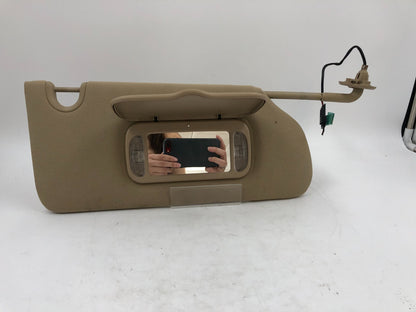 2006-2011 Buick Lucerne Passenger Sun Visor Brown Illuminated OEM B02B32032