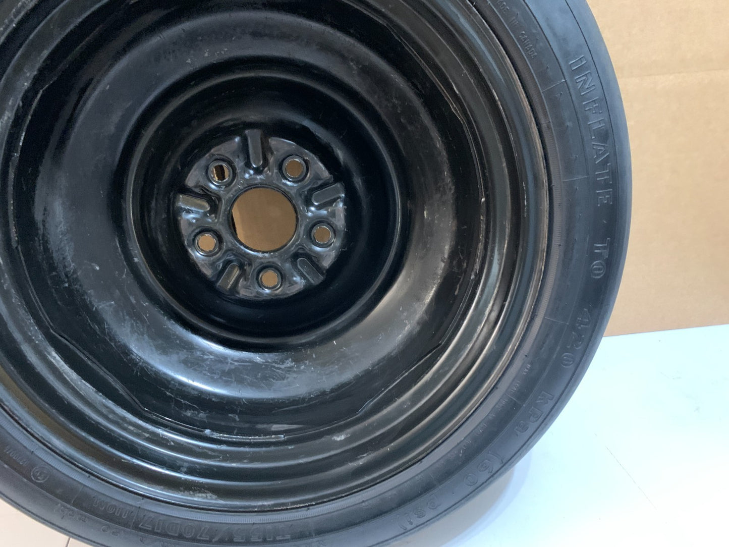 2007-2017 Toyota Camry 17" Spare Tire Compact Donut T155/70D15