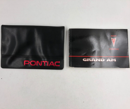 2002 Pontiac Grand Am Owners Manual OEM B03B32007