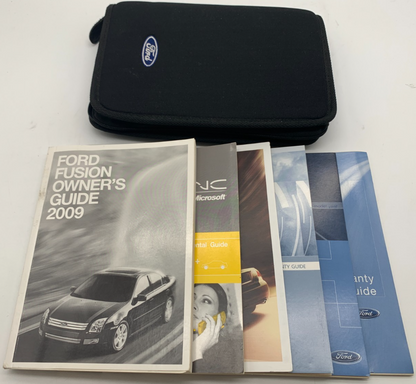 2009 Ford Fusion Owners Manual Set with Case OEM B03B12061