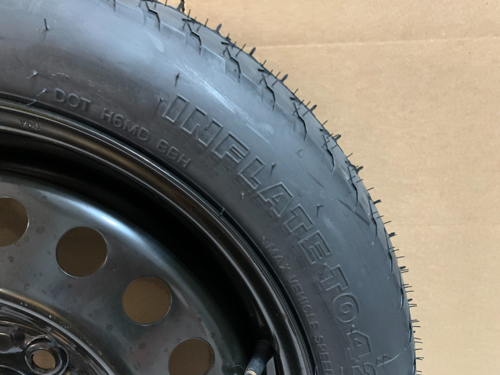 2015-2020 Hyundai Sonata 16" Spare Tire Wheel Compact Donut T125/80D16 OEM