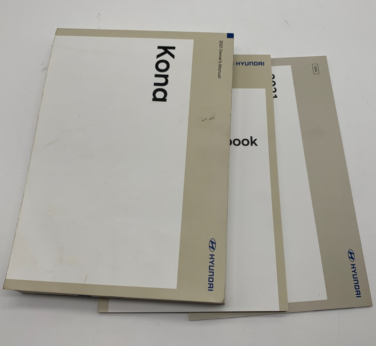 2021 Hyundai Kona Owners Manual Set OEM B03B52003