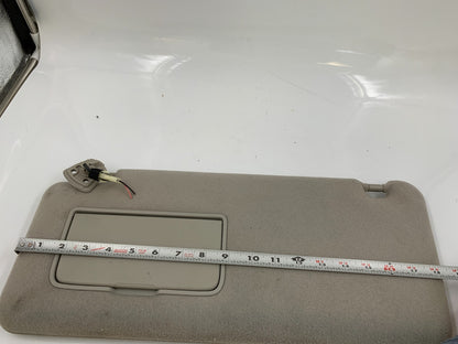 2011-2017 Nissan Quest Driver Sun Visor Sunvisor Gray Illuminated OEM C04B09055