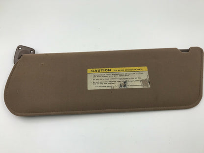 1987-1996 Ford F150 Passenger Sun Visor Brown OEM B04B18050
