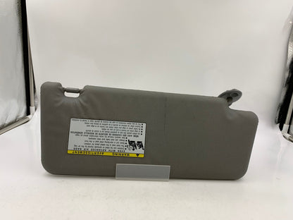 2009-2011 Toyota Tacoma Driver Sun Visor Gray OEM A02B31027