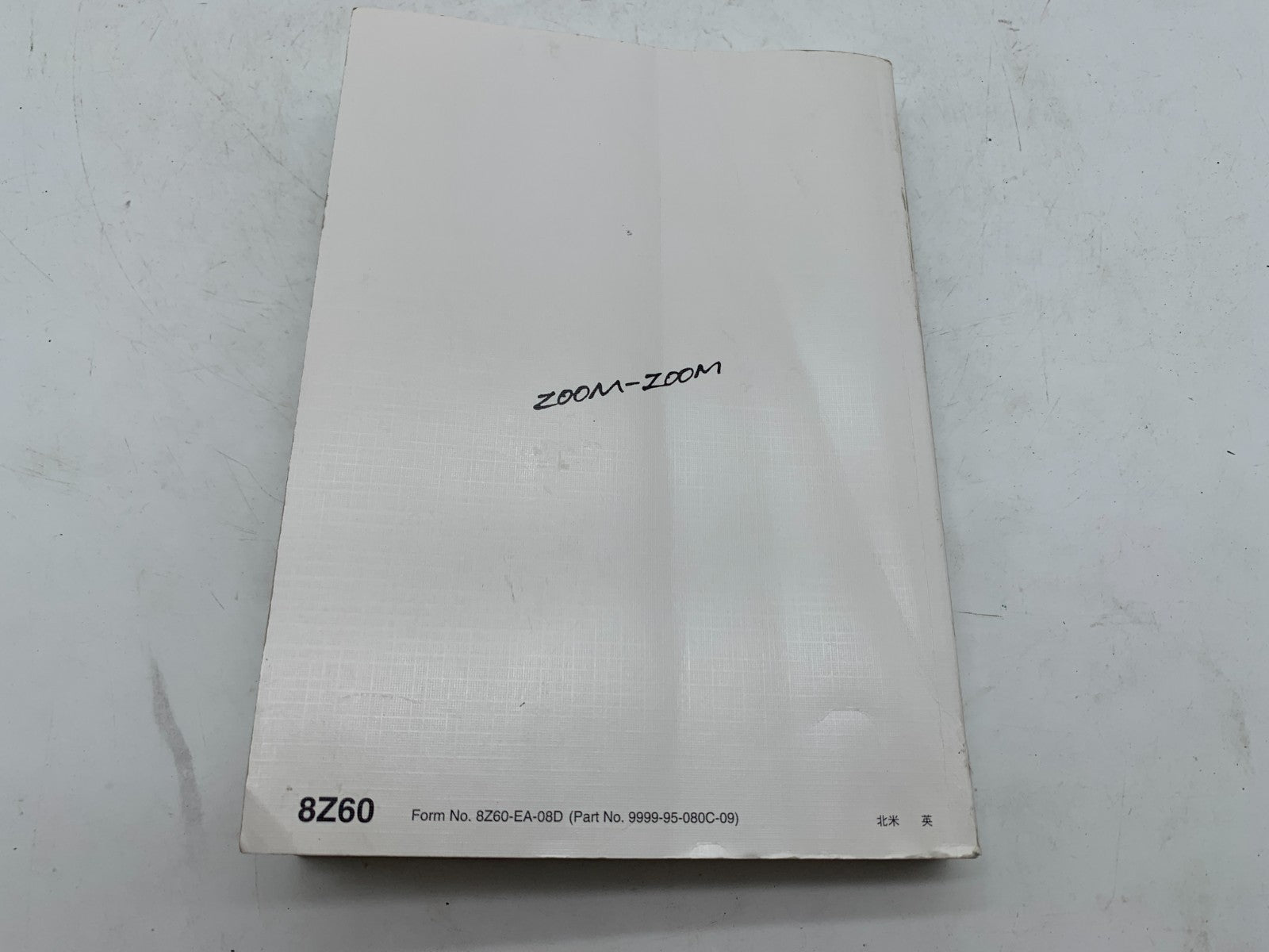 2009 Mazda CX7 CX-7 Owners Manual OEM A02B40004