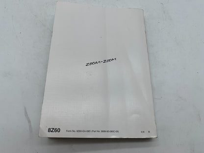 2009 Mazda CX7 CX-7 Owners Manual OEM A02B40004