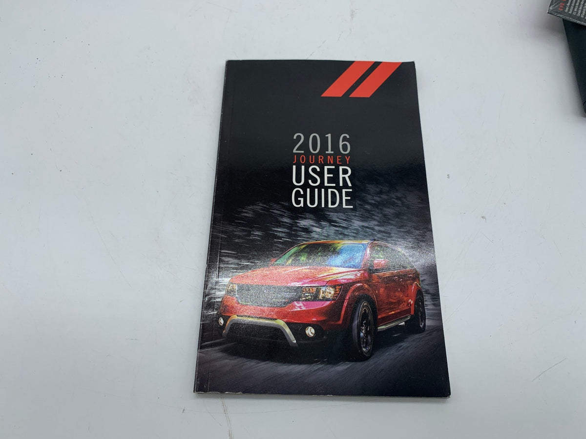 2016 Dodge Journey Owners Manual with Case OEM R01B30004