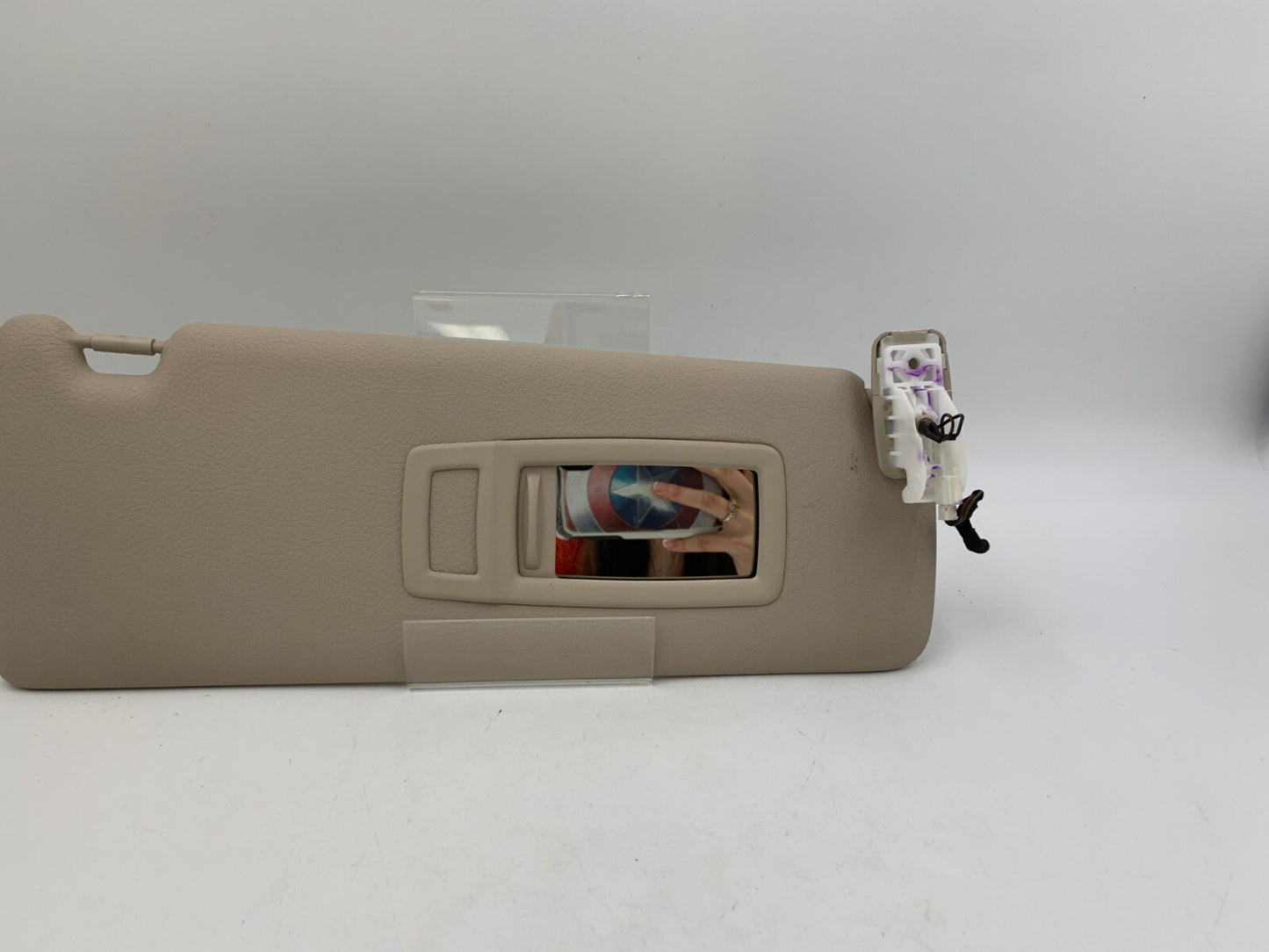 2012-2018 BMW 328i Passenger Sun Visor Gray OEM C02B22050