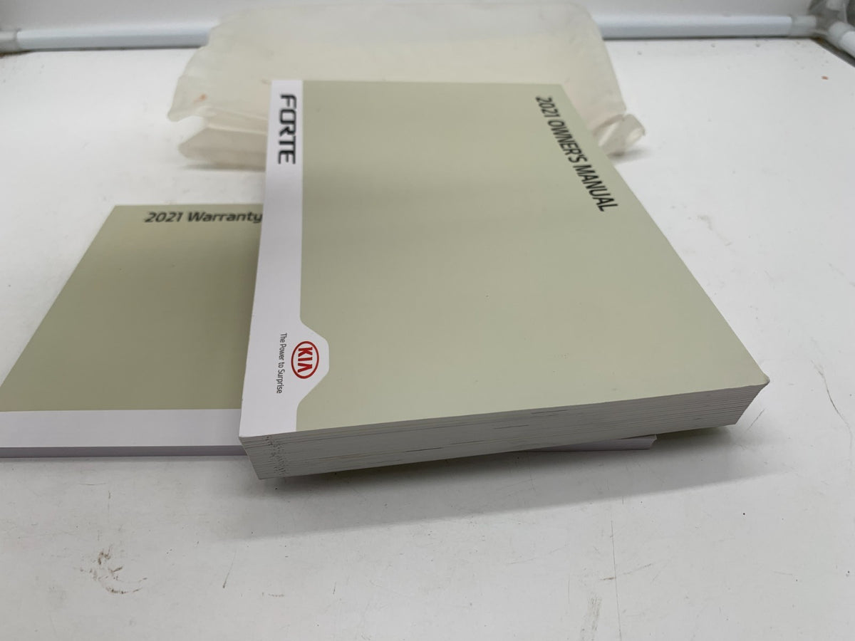 2021 Kia Forte Owners Manual Set with Case OEM