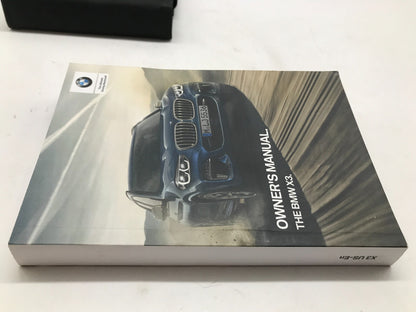 2020 BMW X3 Owners Manual Set with Case OEM C04B62008