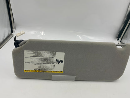 2005-2010 Toyota Sienna Passenger Sun Visor Gray Illuminated OEM B03B42046