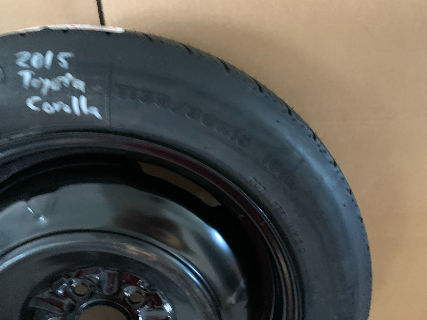 2003-2016 Toyota Camry 16" Spare Tire Compact Donut T135/80R16 OEM